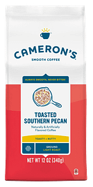 Camerons Coffee Roasted Ground Coffee Bag Flavored Toasted Southern Pecan